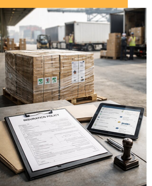 Страхование международных грузов от 3583 руб, полная защита