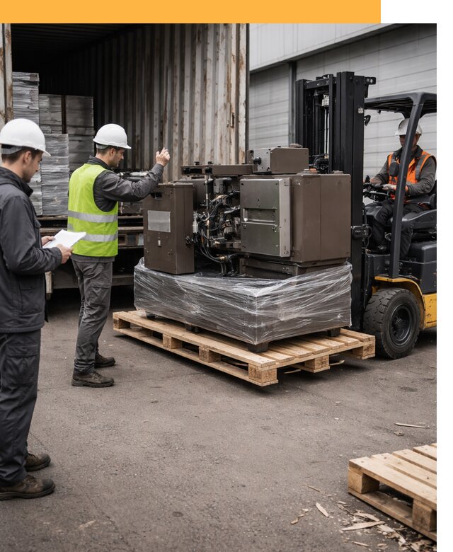 Доставка промышленного оборудования из Европы от 46071