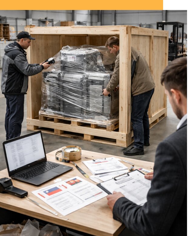 Доставка промышленного оборудования из США от 66547 руб