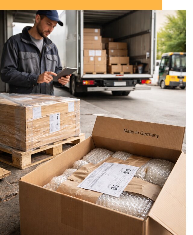Доставка грузов из Германии от 46071 руб с таможенным оформлением