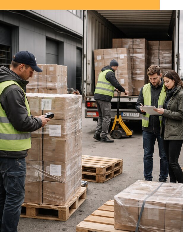 Доставка грузов из Польши: морем, авто и авиа от 7679