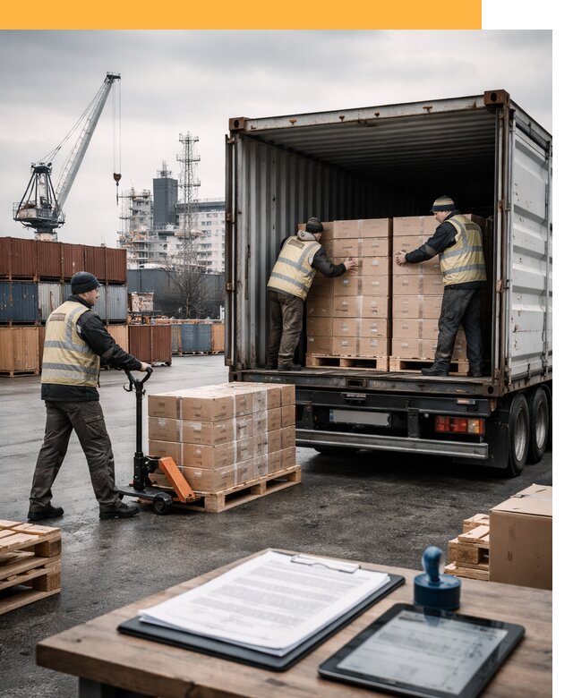 Доставка грузов из Латвии от 25595 руб, морская, авто, авиа