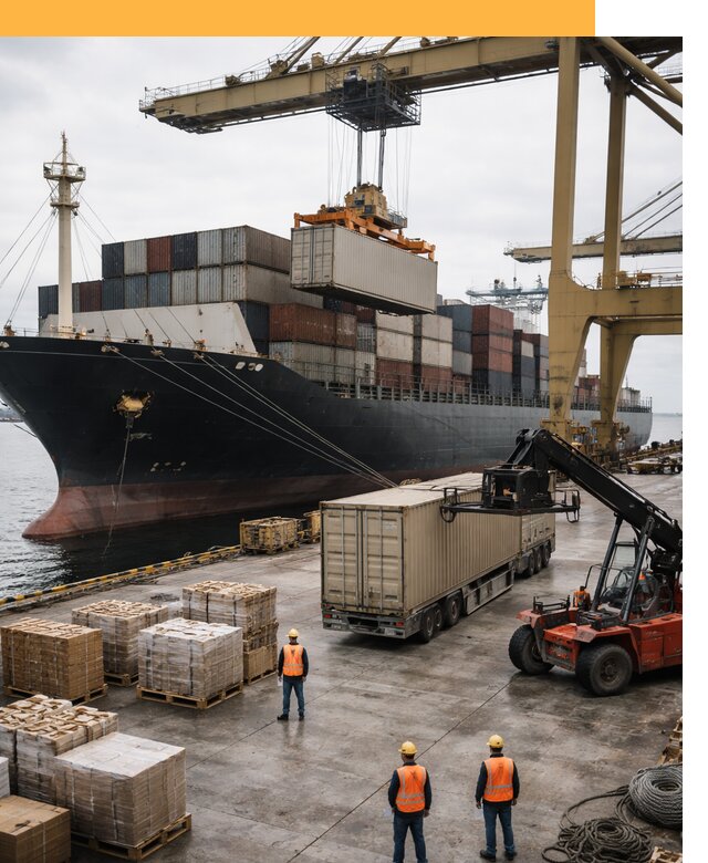 Морские перевозки из Индии: доставка FCL/LCL, таможня от 122856