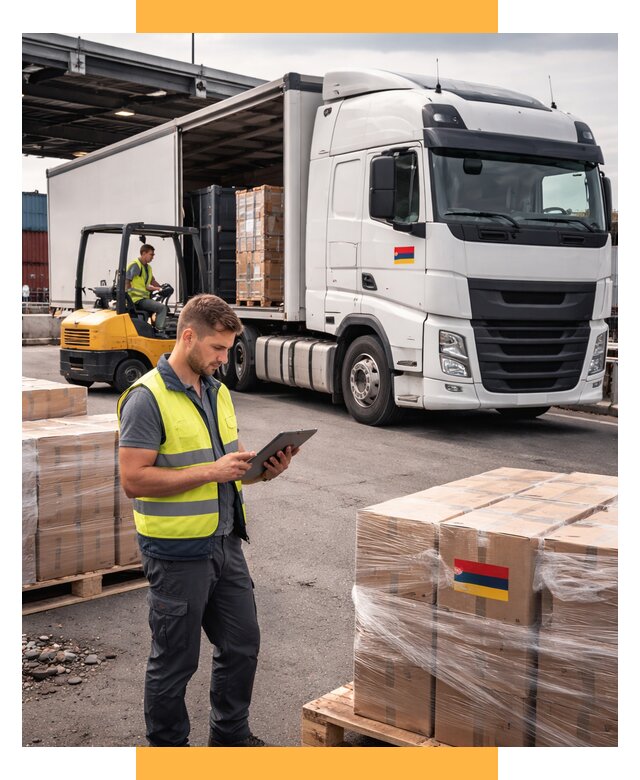 Автоперевозки из Армении от 97261 р. — услуги СетСервис-Снс