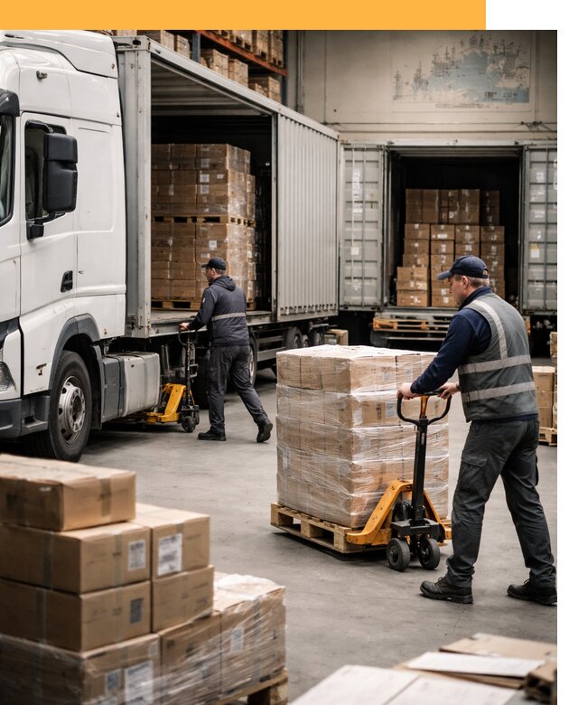 Международная доставка грузов в Эстонию с таможенным сопровождением от 8702 руб.