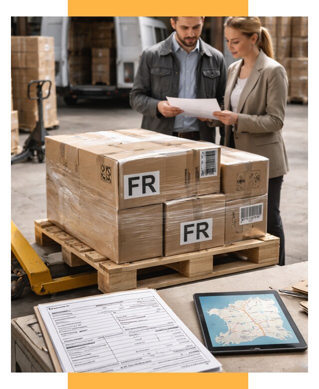 Доставка грузов в Францию от 25595 р., логистика СетСервис-Снс