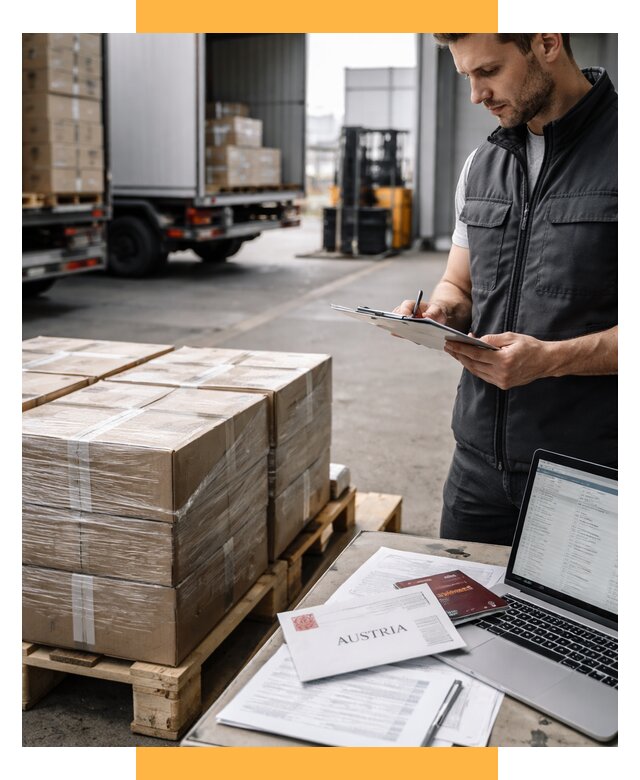 Доставка в Австрию от 66547 р. Логистика и экспорт СетСервис-Снс