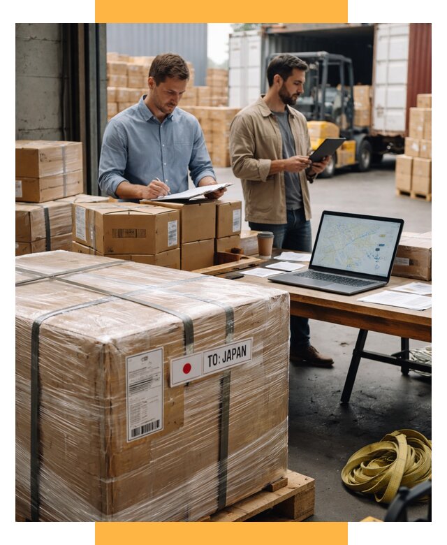 Доставка грузов в Японию от 25595 р., логистика СетСервис-Снс