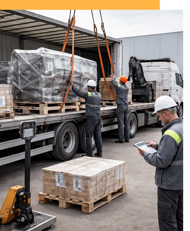 Перевозка крупного оборудования по миру от 30714 руб