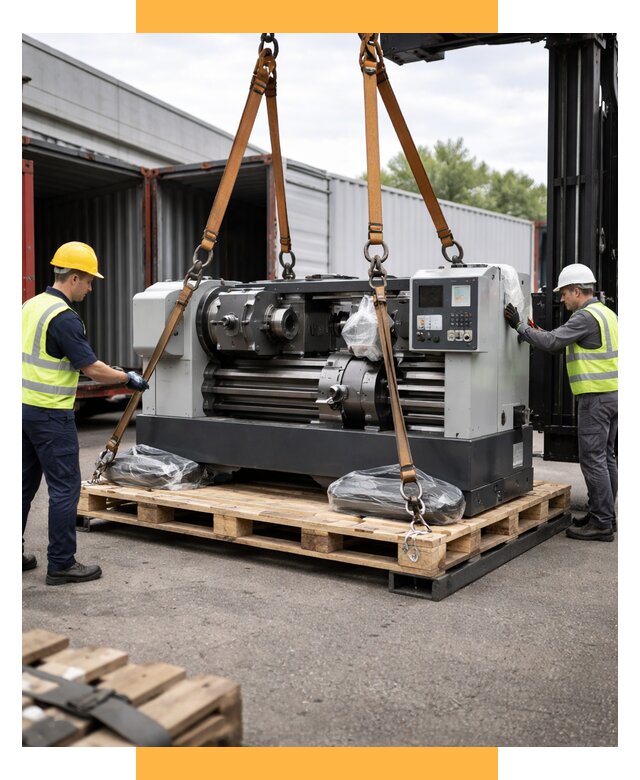 Перевозка станков и таможня от 61428 р. | СетСервис-Снс логистика