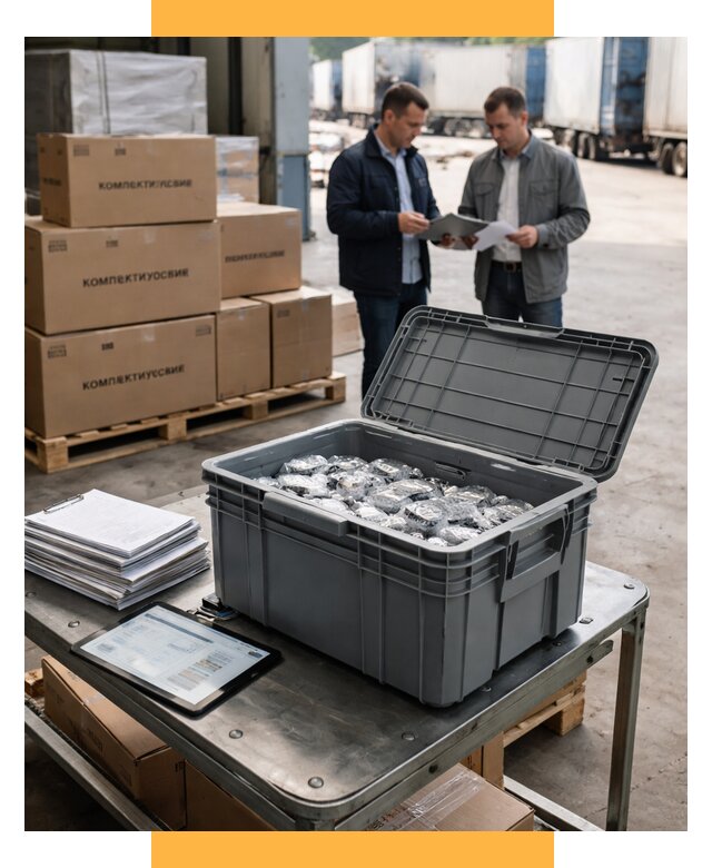 Перевозка комплектующих из Китая от 6655 р. | СетСервис-Снс