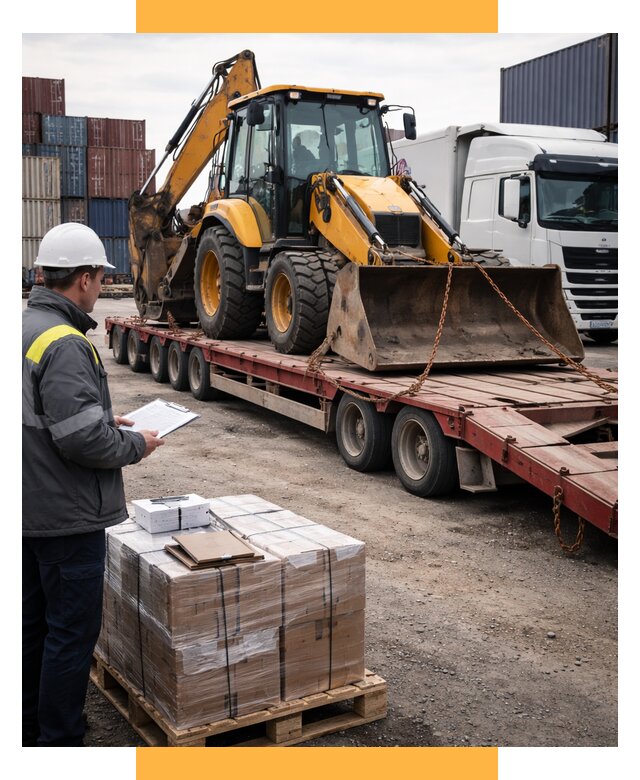 Международная перевозка спецтехники от 46071 р., СетСервис-Снс