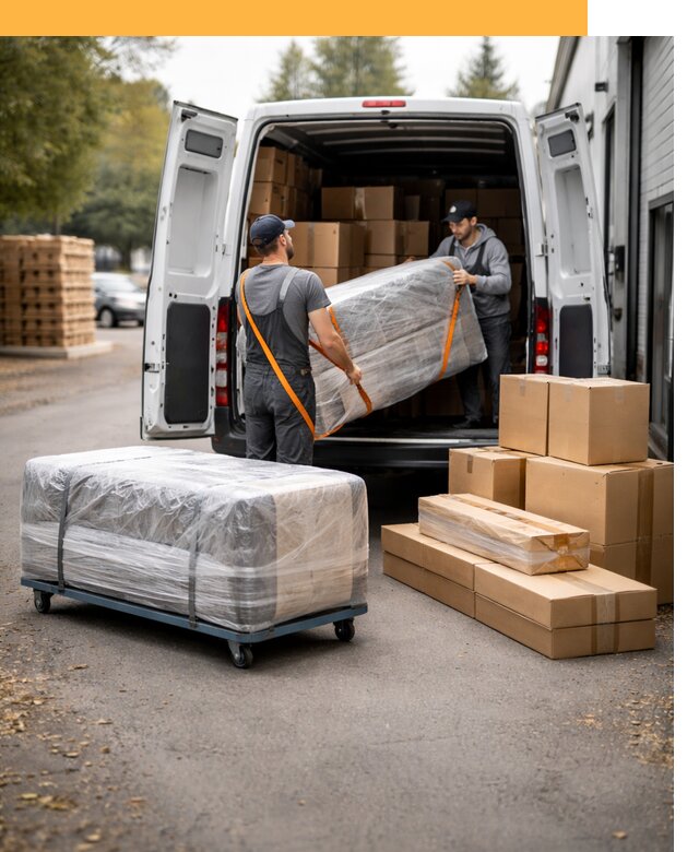 Перевозка мебели по России и за рубеж с таможней от 7679