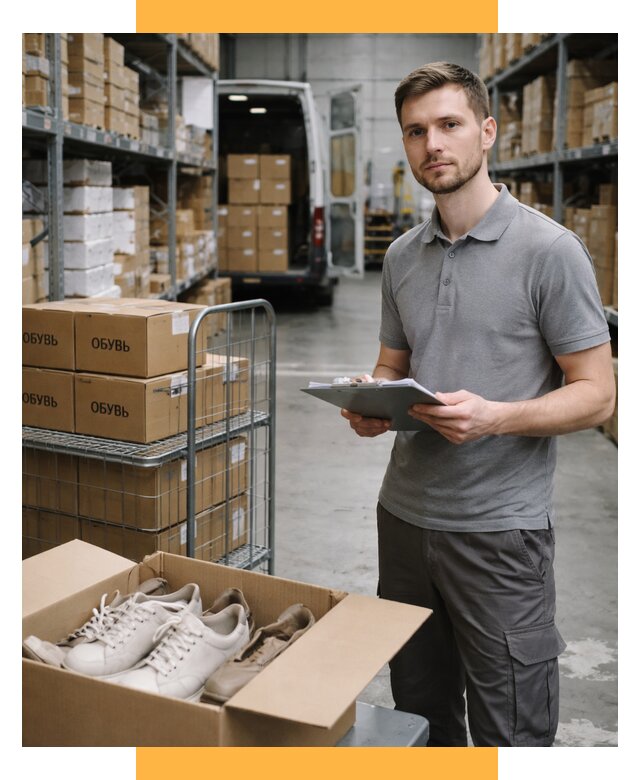 Доставка обуви из Китая и Турции от 4607 р. СетСервис-Снс