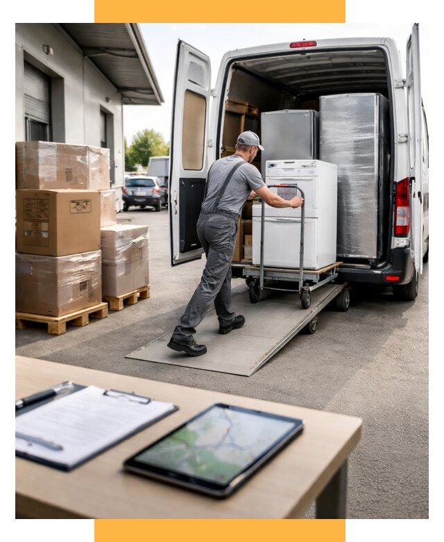 Перевозка бытовой техники от 6655 р. - логистика СетСервис-Снс