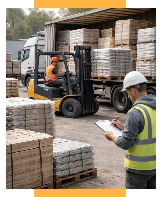 Перевозка строительных материалов от 5631 р. | СетСервис-Снс