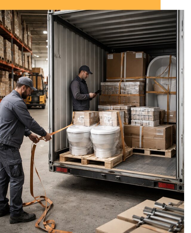 Перевозка сантехнического оборудования по России и миру от 1843