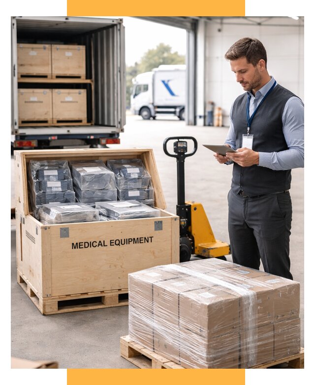 Перевозка медицинского оборудования от 15357 р. в СетСервис-Снс