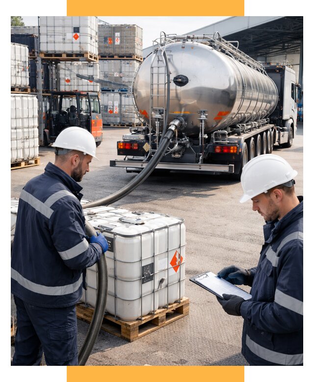 Перевозка химического сырья от 8702 р. Логистика СетСервис-Снс