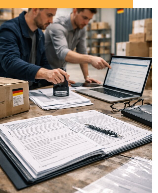 Таможенное оформление грузов из Германии от 9214 руб.
