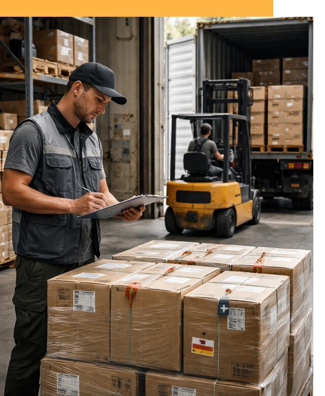 Реэкспорт товаров с таможенным оформлением и доставкой от 12286