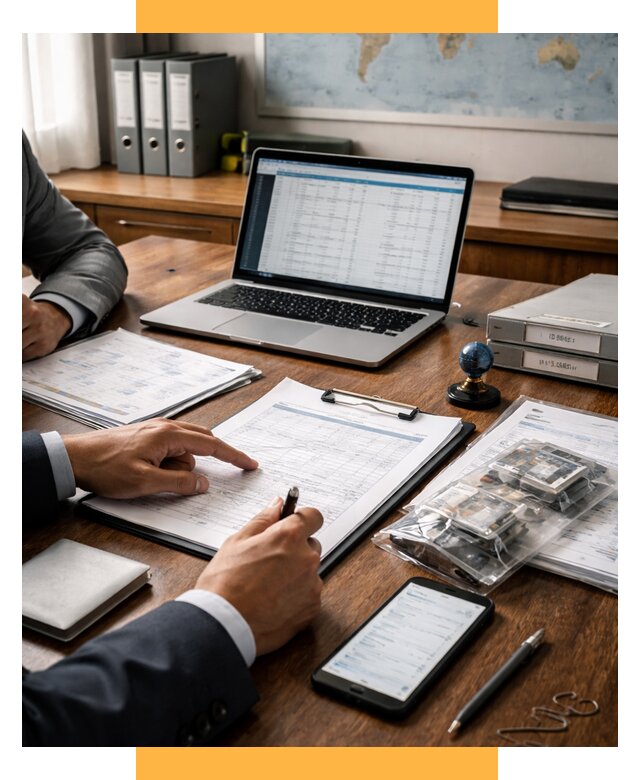 Проверка поставщика за рубежом от 8702 р. | СетСервис-Снс аудит