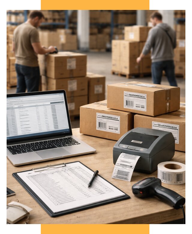 Маркировка импортных товаров от 4607 р. под ключ, СетСервис-Снс